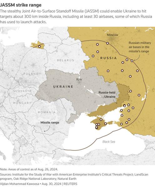 SUA anunță livrarea de rachete JASSM în Ucraina
